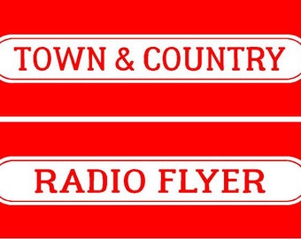 radio flyer wagon stencil