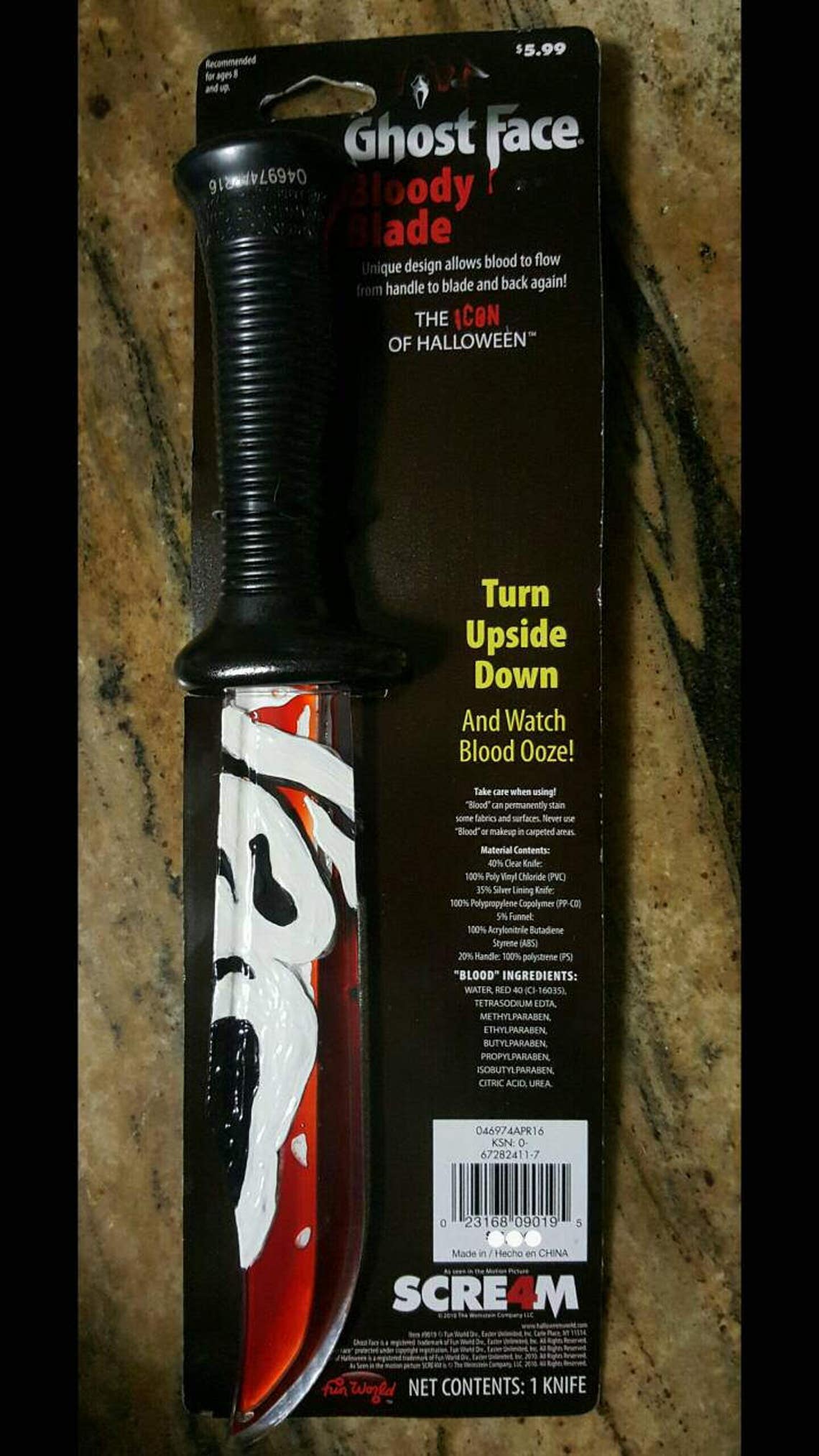 Ghost Face Scream Knife Etsy