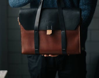 Leather Briefcase Men, Leather Messenger Bag, Men's Briefcase, Laptop Briefcase, Messenger Bag, Laptop Bag, Women bag
