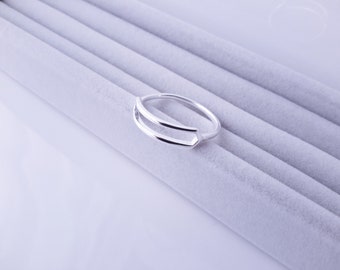 Stacking Sterling Silver 925 Ring minimalist stackable ring Gift for Her