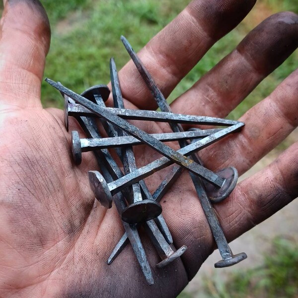 Square Head Nails Etsy