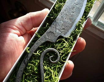 Hand Forged Cheese Knife
