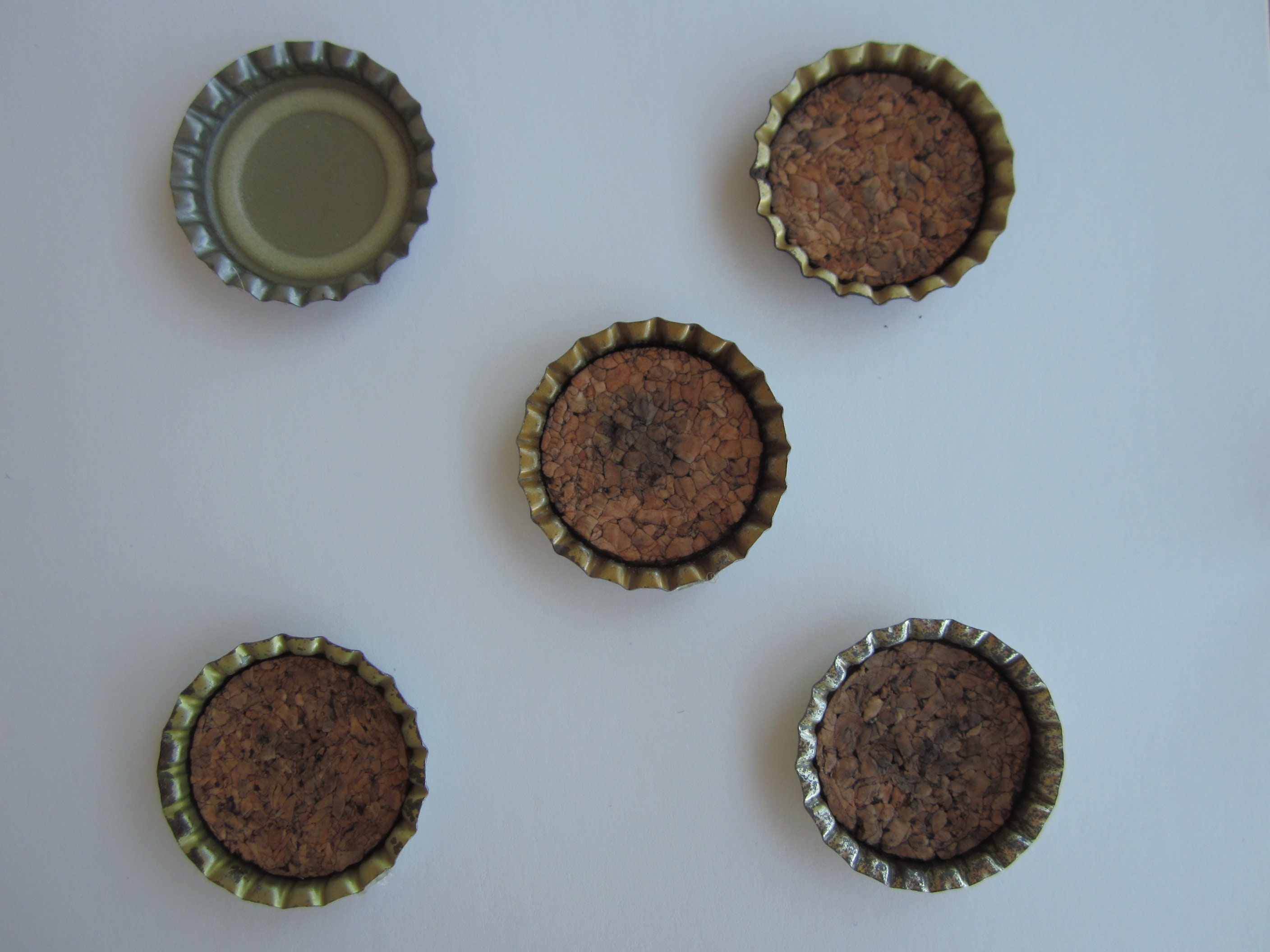 Vintage Root Beer Bottle Caps cork lined Etsy