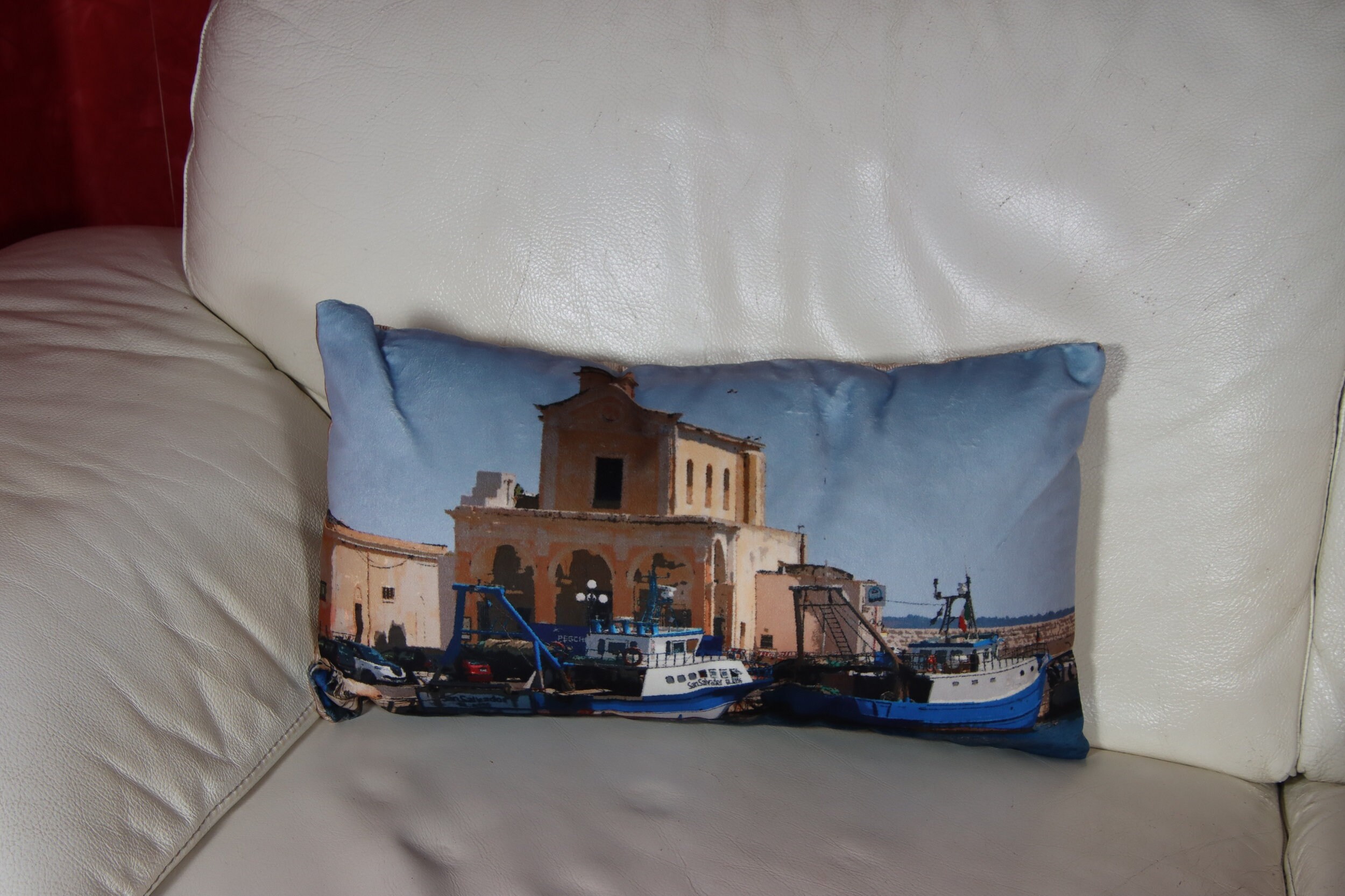 Coussin Aspect Velouté Gallipoli