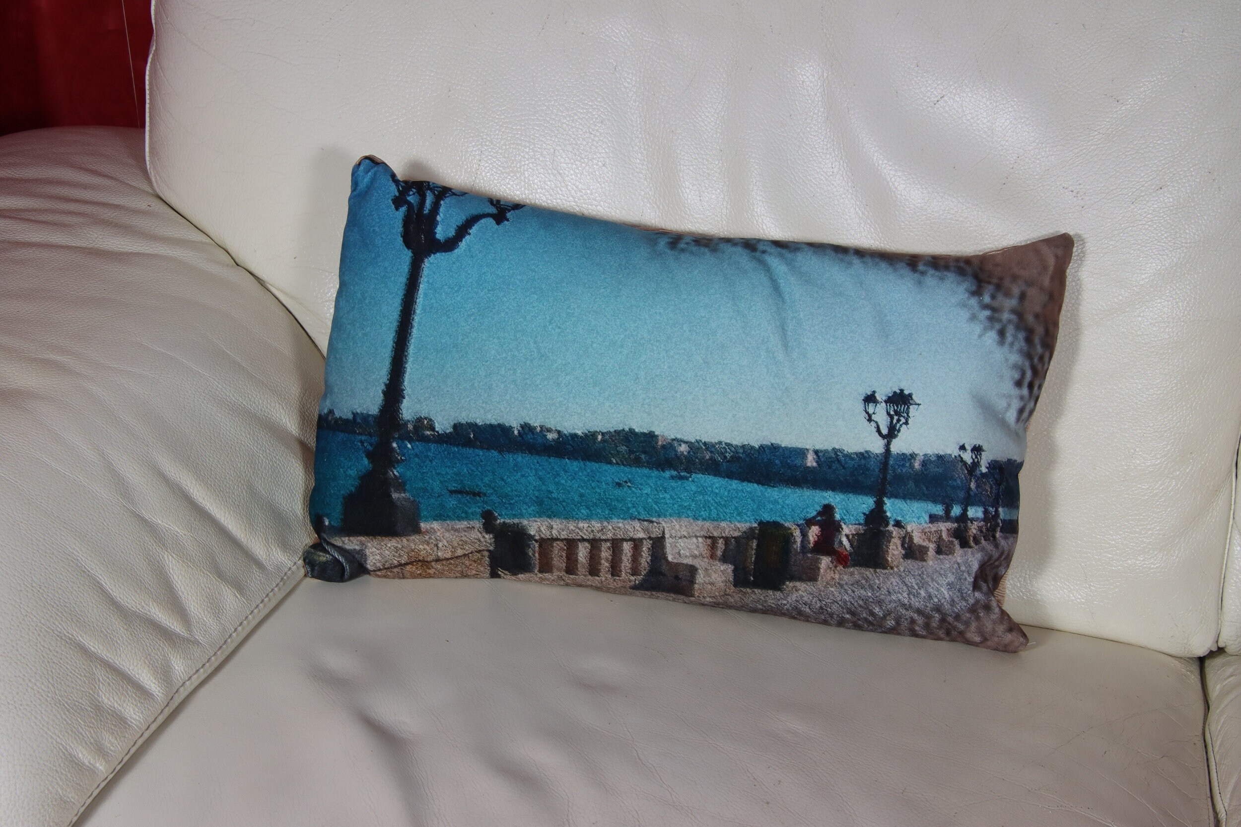 Coussin Aspect Velouté Lungomare