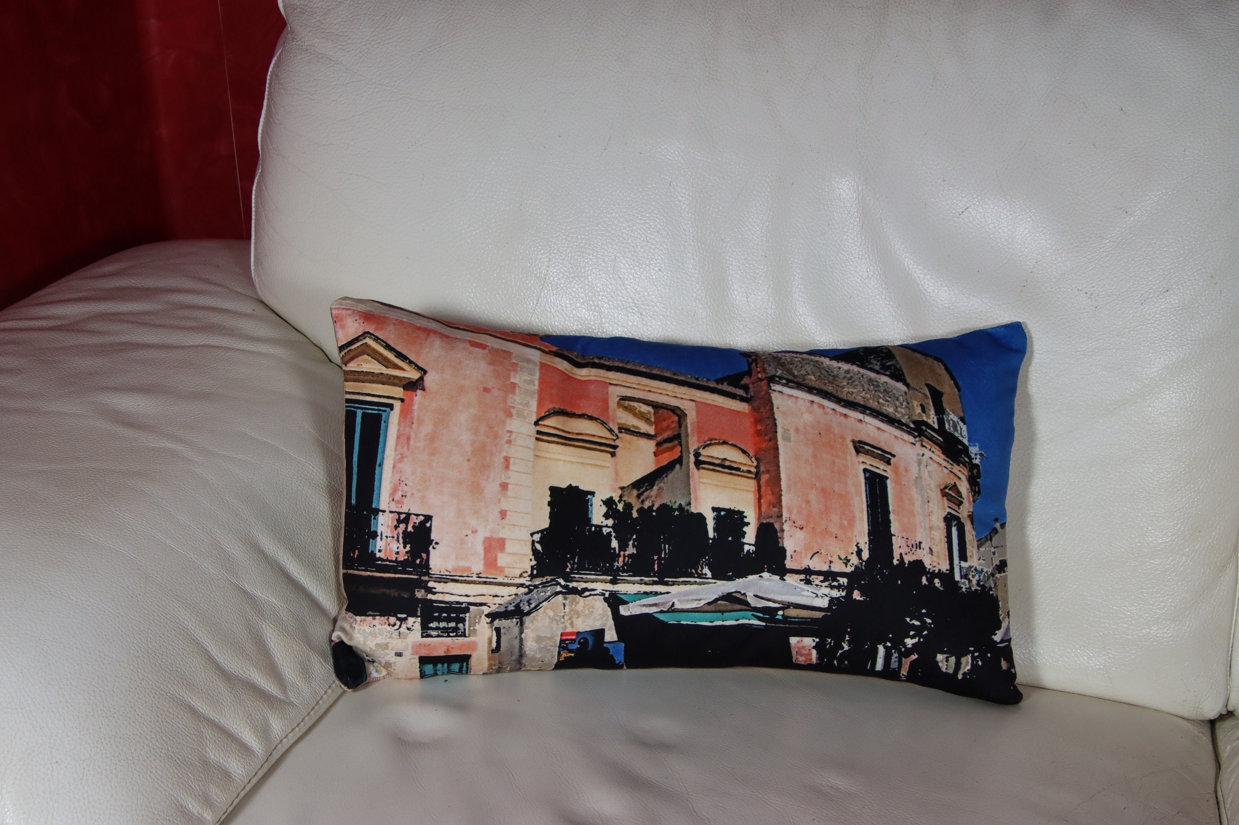 Coussin Aspect Velouté Matera