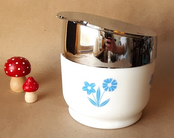 Vintage Gemco Flip-Top Sugar Bowl - Westinghouse - Milk Glass