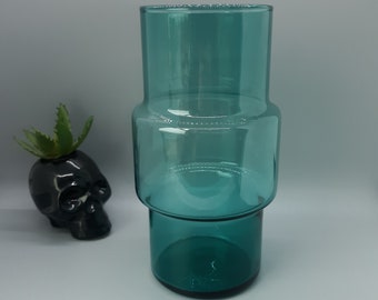 Vintage MCM Hooped Glass Vase