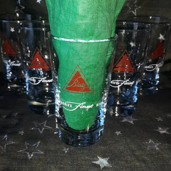 Blatz Beer Glasses Etsy