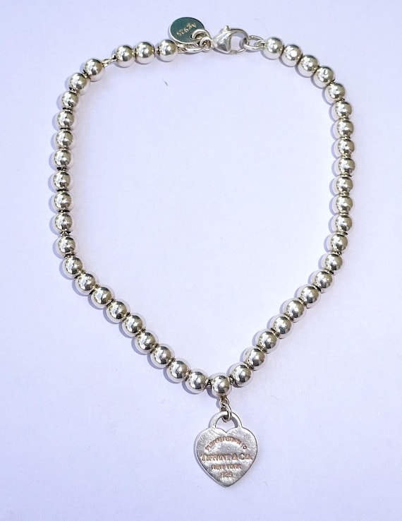 アクセサリー tiffany&co return to heart bracelet 925 TIFFANY&Co. bracelet Silver925 Silver Return to Heart Large