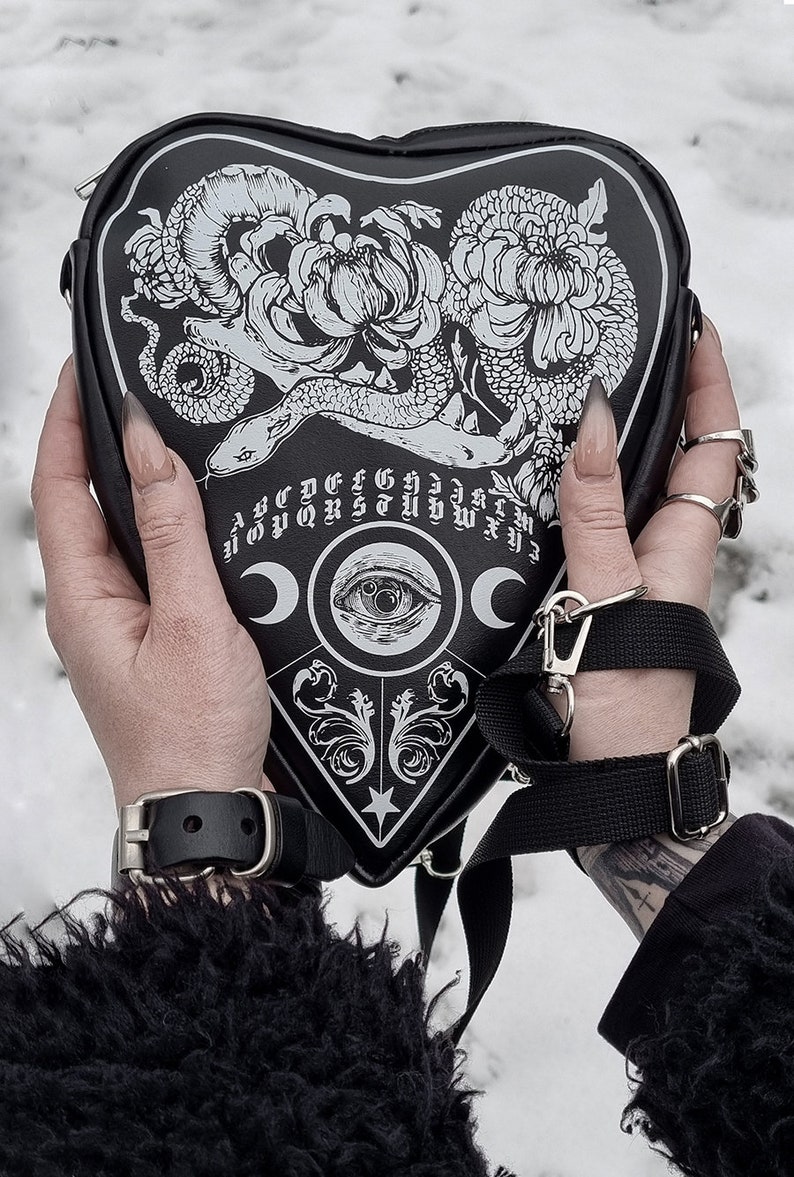 Planchette Leather Ouija Board Bag Shoulder Bag Harness Ouija | Etsy