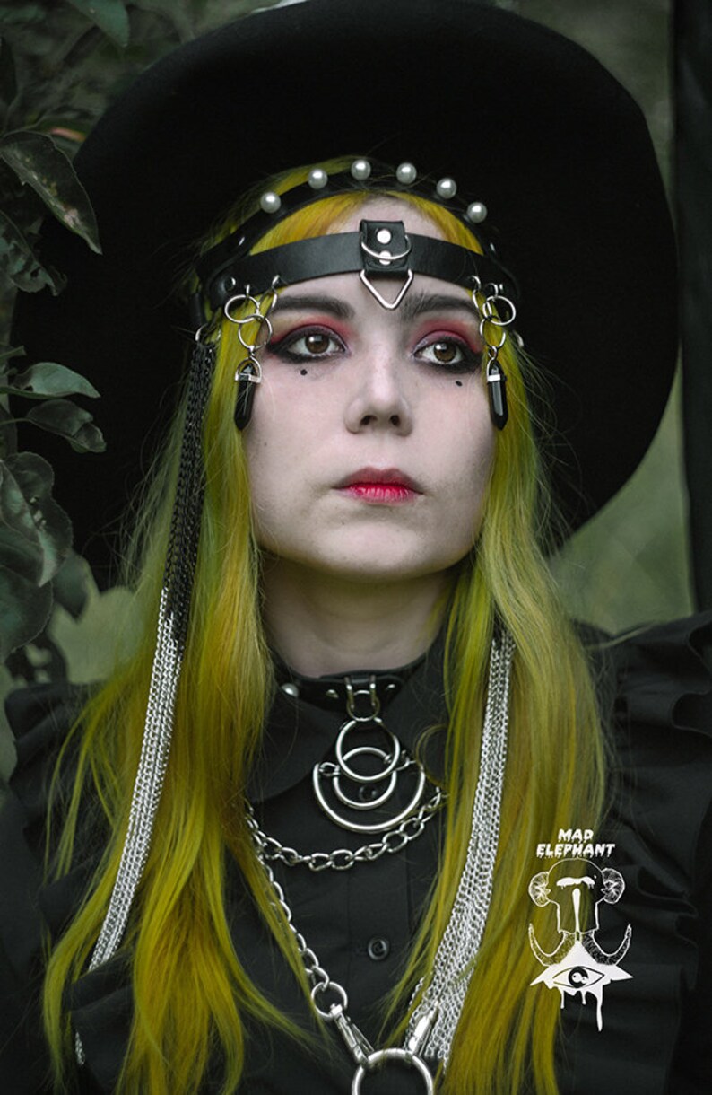 chain crown headpiece