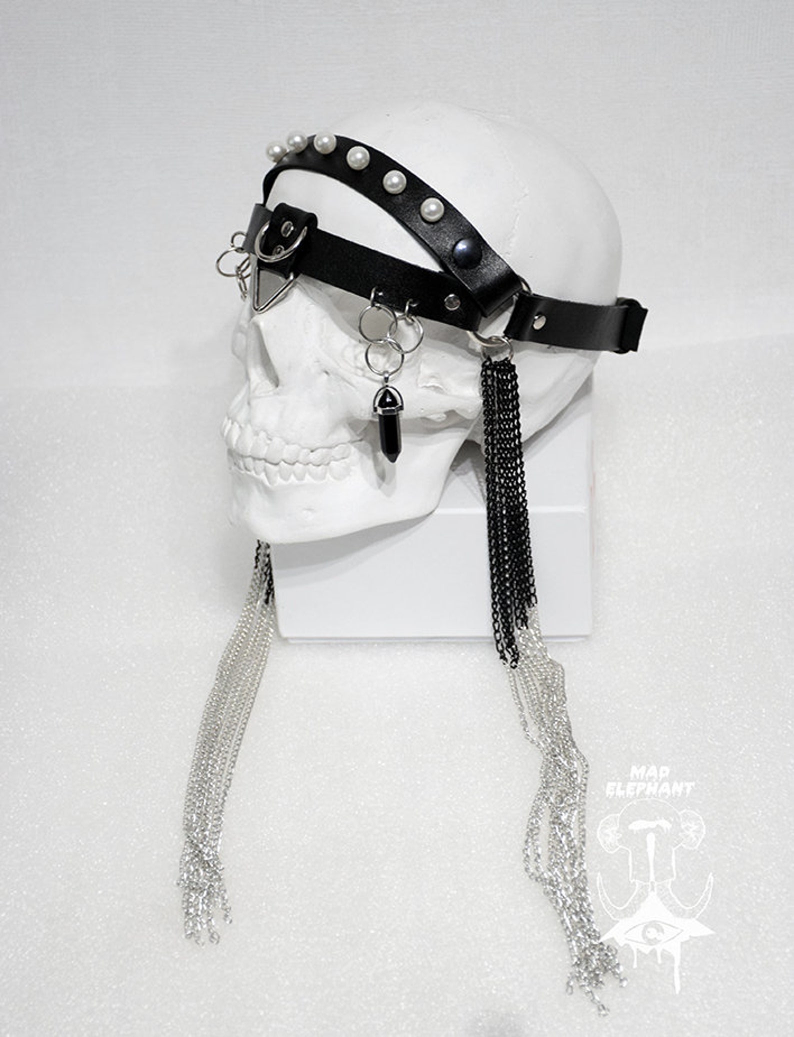 chain crown headpiece