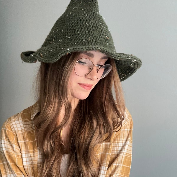 Custom Crochet Witch Hat