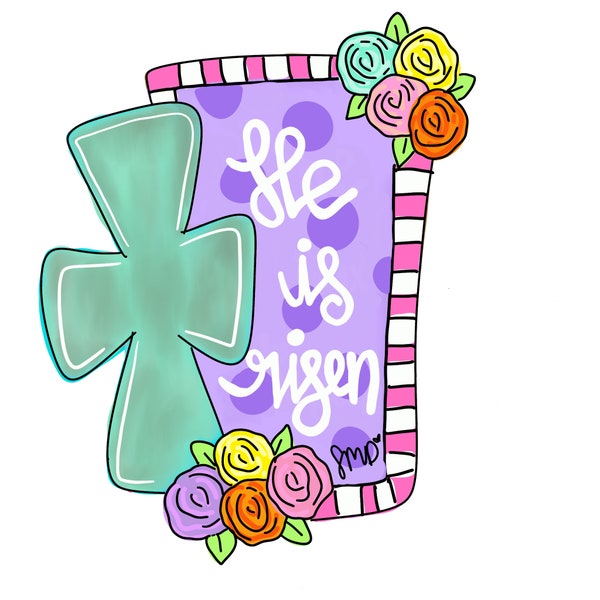 Easter Door Hanger Template