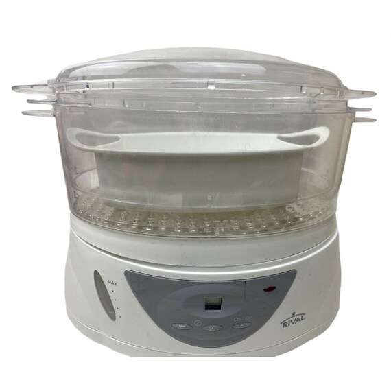 Rival Automatic Food Steamer Vegetable & Rice Cooker Model Etsy