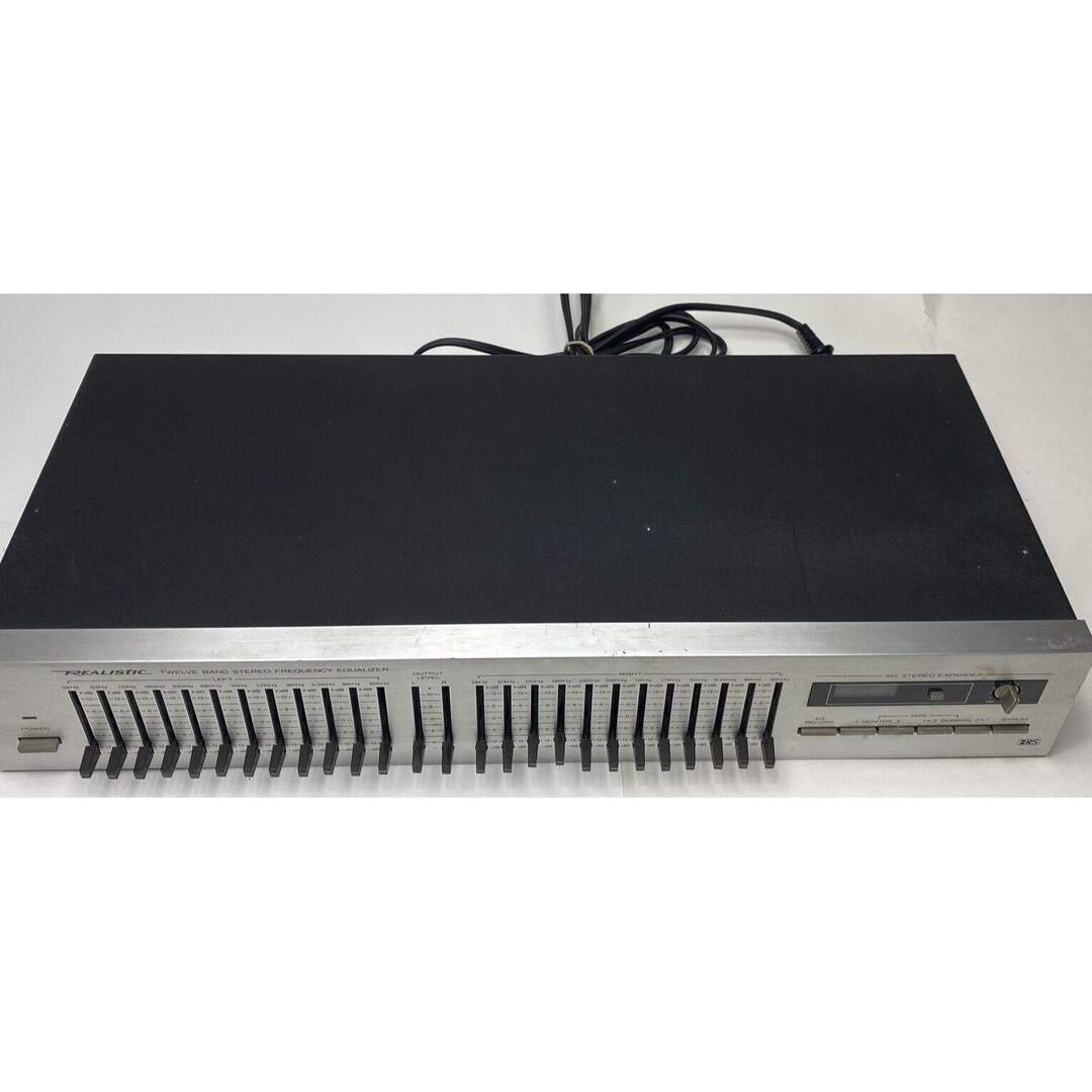 Model 3120 Realistic Graphic EQ Model 3120 10 Vintage - Etsy