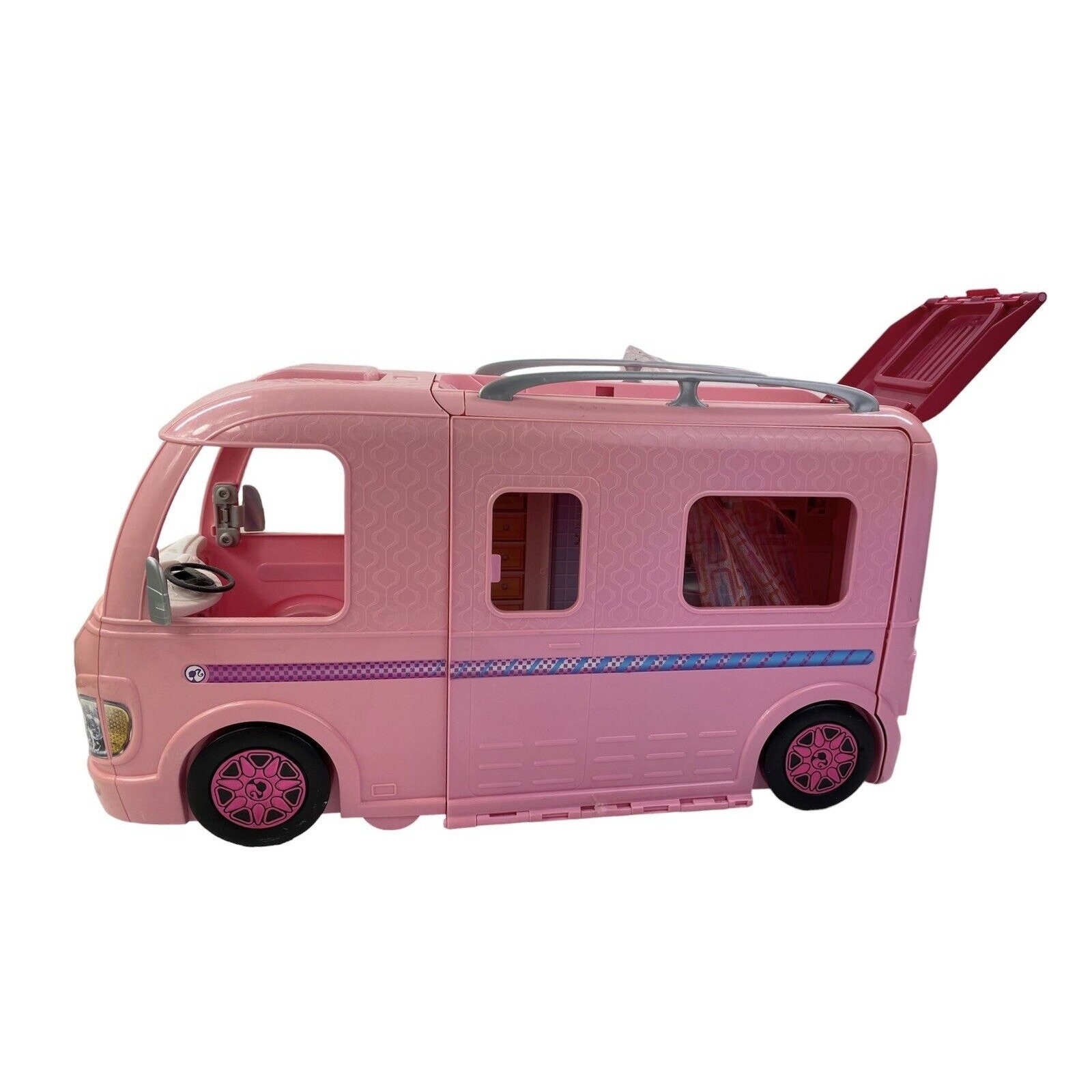 Barbie Dream RV Camper Bus Pink READ Etsy