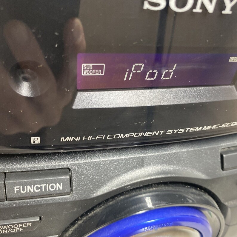 Sony Mhcec909ip Hifi Music System Receiver CD Player MP3 Etsy