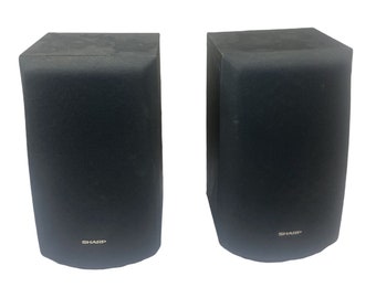 Coppia di altoparlanti Sharp cp-2610 libreria / Surround Sound