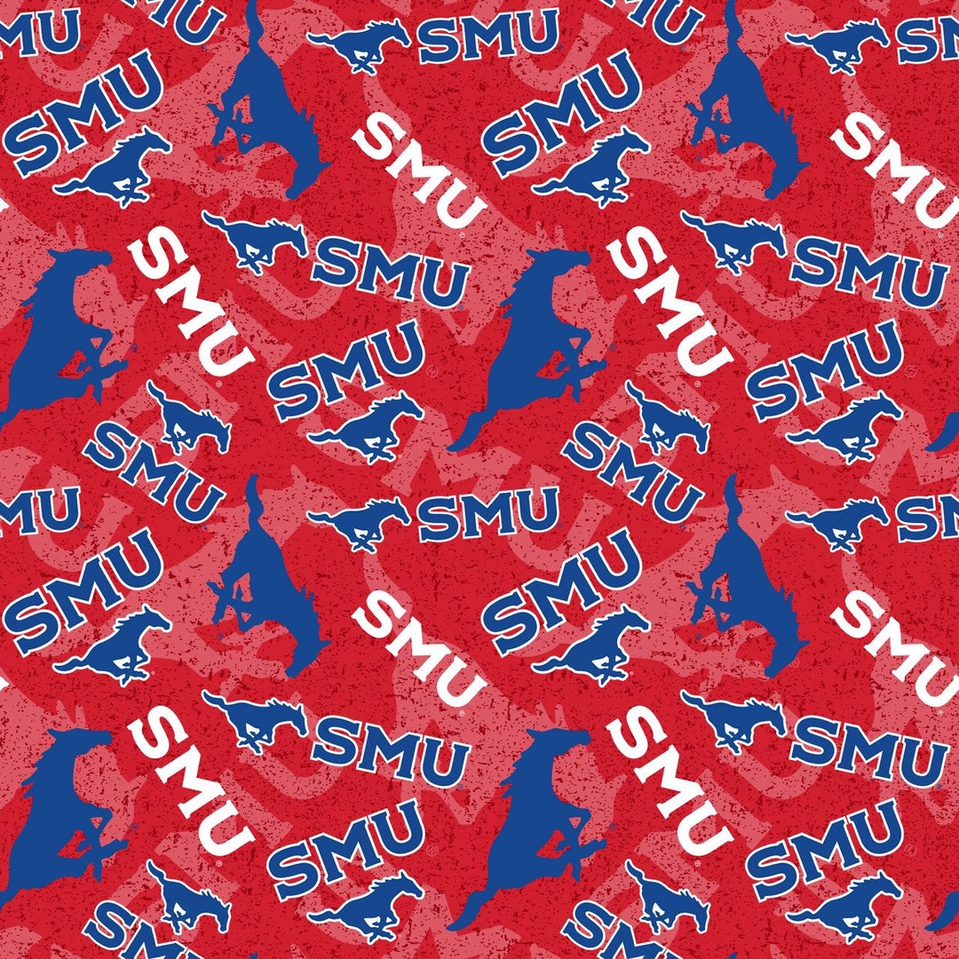 Southern Methodist University Officially Licensed Fabric SMU - Etsy