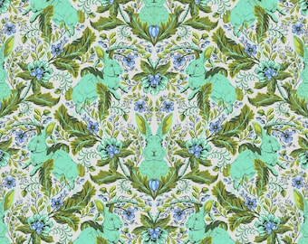 Full Moon Forest II Hoppy Go Lucky in Starlight by Tula Pink