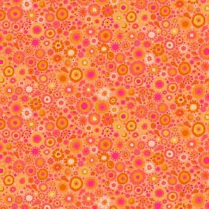 Sun Print Parcel in Mango by Alison Glass