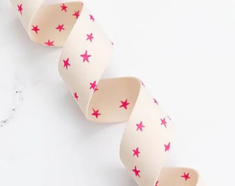 1.5"Gurtband by Ruby Star Society Natur/Pink