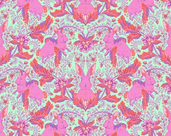 Full Moon Forest II Hoppy Go Lucky in Blossom by Tula Pink
