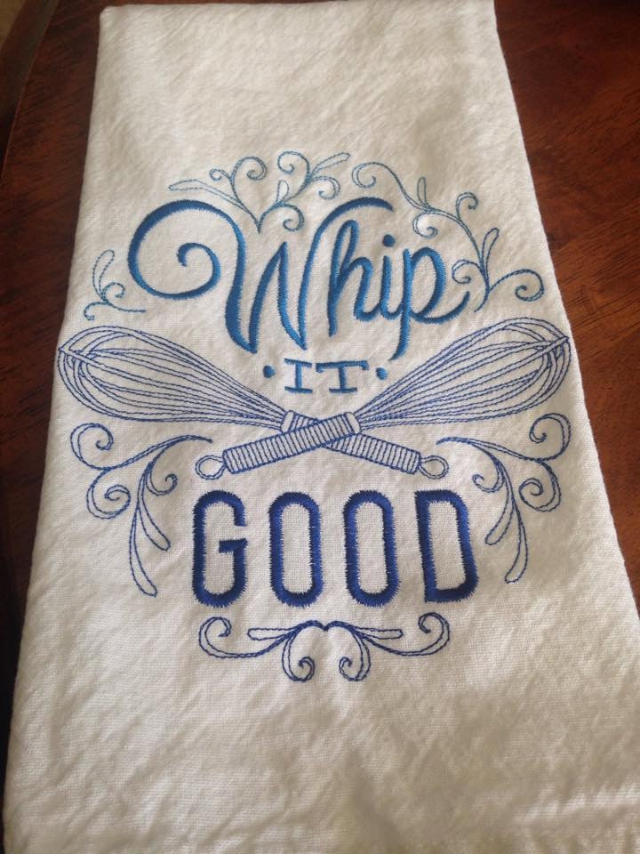 Whip it Good Funny Kitchen Towels – Henry & Hannah