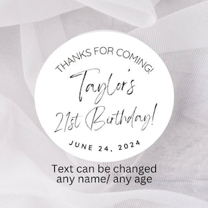 40 2 inch stickers any text printed & mailed