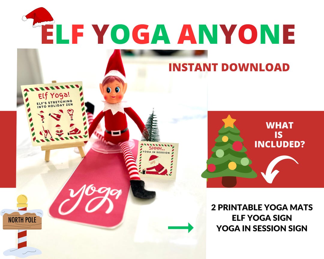 Elf Yoga - Digital Download - Etsy