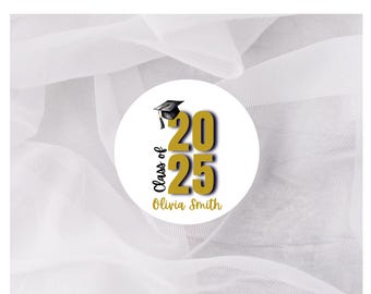 20 Class of 2026 Graduation Labels Printed and mailed
