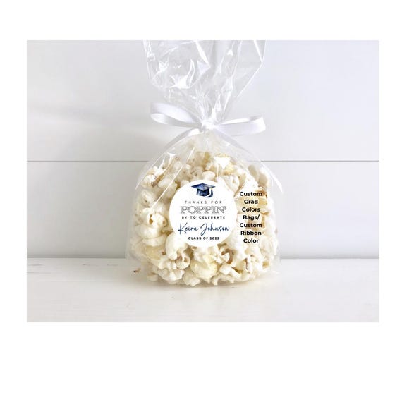 40 2025 Graduation Labels Bags Ribbon