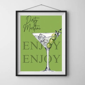 Martini Wall Art