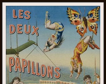 ヴィンテージ フランス サーカス ポスター コレクション 6 枚セット