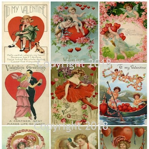 Vintage Valentines Day Card, Old Fashioned Valentines, Vintage Valentine  Cards, Vintage Valentines Day, Antique Valentine Cards, Cupid Angel