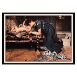 Lawrence Alma-Tadema &quot;An Earthly Paradise&quot; Giclee Art Print, Fine Art Reproduction  Unframed, 11 x 17 or  12 x 18 &quot;,  Unframed