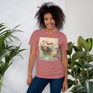 Warwick Goble Fairy Tale Fantasy ArtShort-Sleeve Unisex T-Shirt, Woman&#39;s Fairy Tale T-shirt