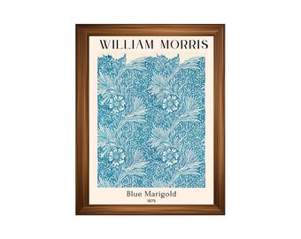 Printed William Morris Art Poster #8 – Vintage Arts and Crafts Botanical Wall Art Print –  Museum-Quality Victorian Pattern Fine Art Decor
