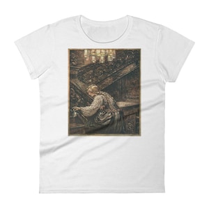 Arthur Rackham Frog Prince Women&#39;s short sleeve t-shirt