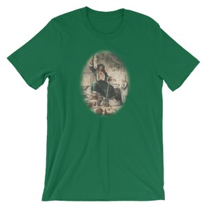 John Leech&#39;s Original Dickens A Christmas Carol Art, Unisex Short Sleeve T-Shirt, Vintage Art T-shirt