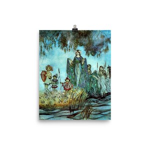 Arthur Rackham Fairy Photo Unframed Poster