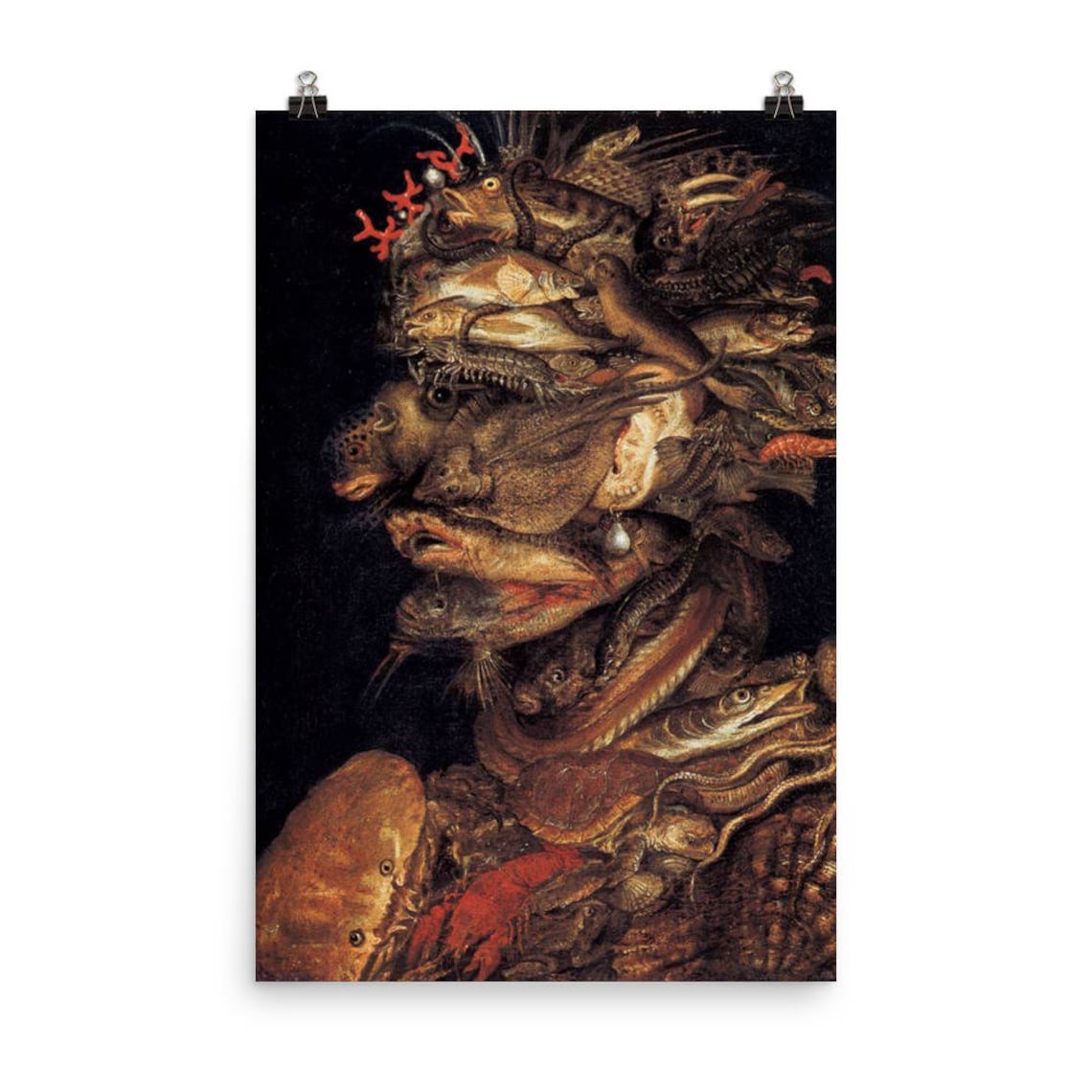 Giuseppe Arcimboldo Poster the Four Elements "water" Poster Unframed - Etsy