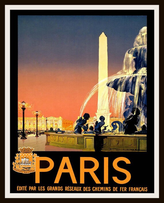 Travel 1  VINTAGE PARIS