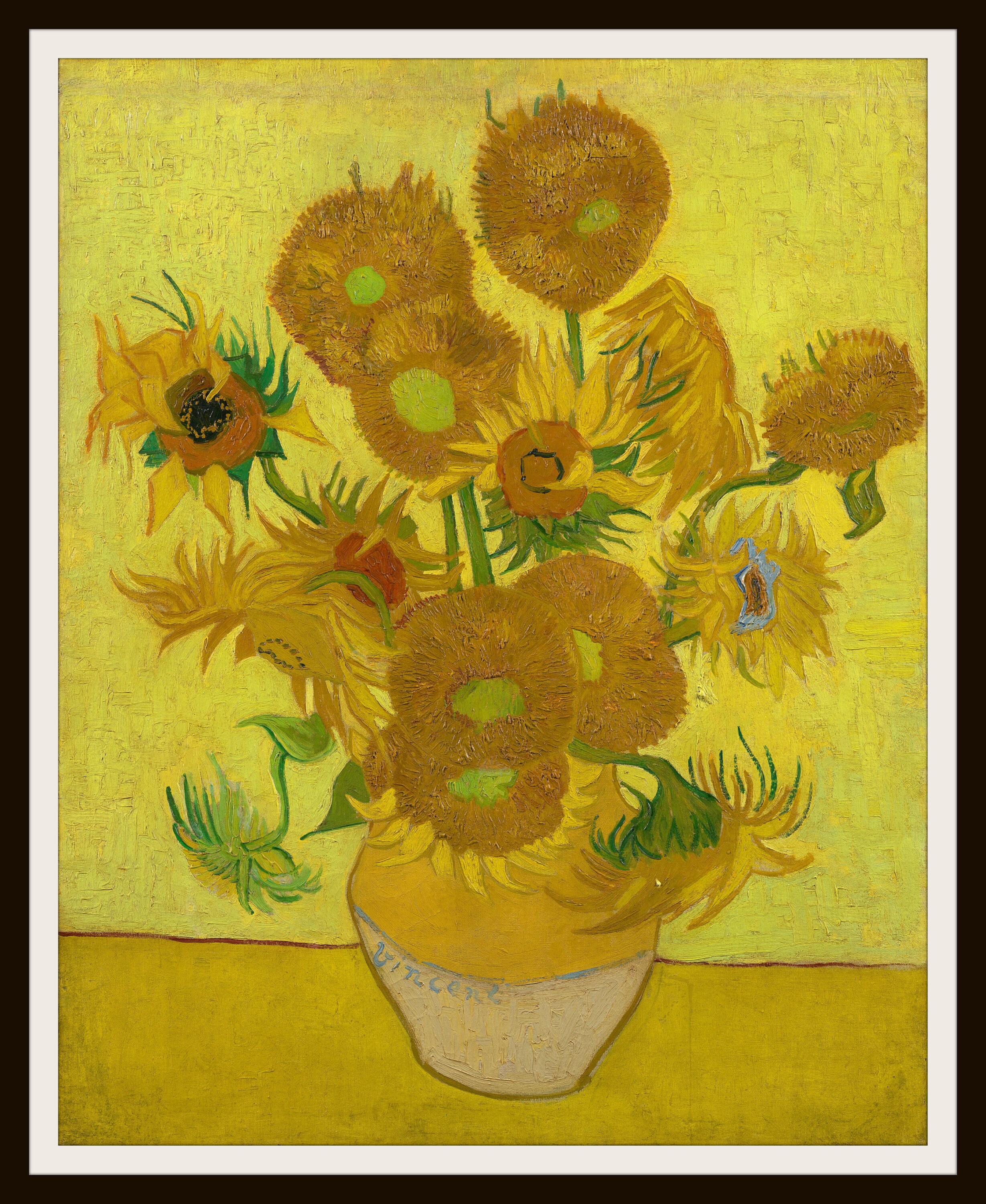 ヴィンセント ヴァン ゴッホ ファインアート「花瓶の花」複製ジクレー