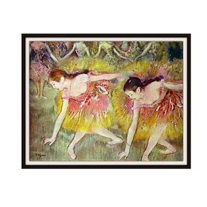 Edgar Degas Ballet Dancers  Fine Art Reproduction Giclee Art Prints  Unframed   8 x 10&quot; or 11 x 14&quot;  Art Prints, Wall Decor