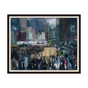 George Wesley Bellows &quot;New York&quot;  Fine Art Reproduction Giclee Art Print Unframed   11 x 14&quot;  Art Prints