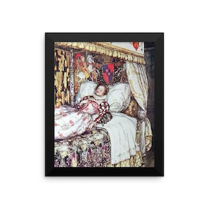 Arthur Rackham Queen Elizabeth Framed poster