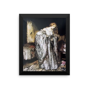 Arthur Rackham The True Sweetheart Framed poster